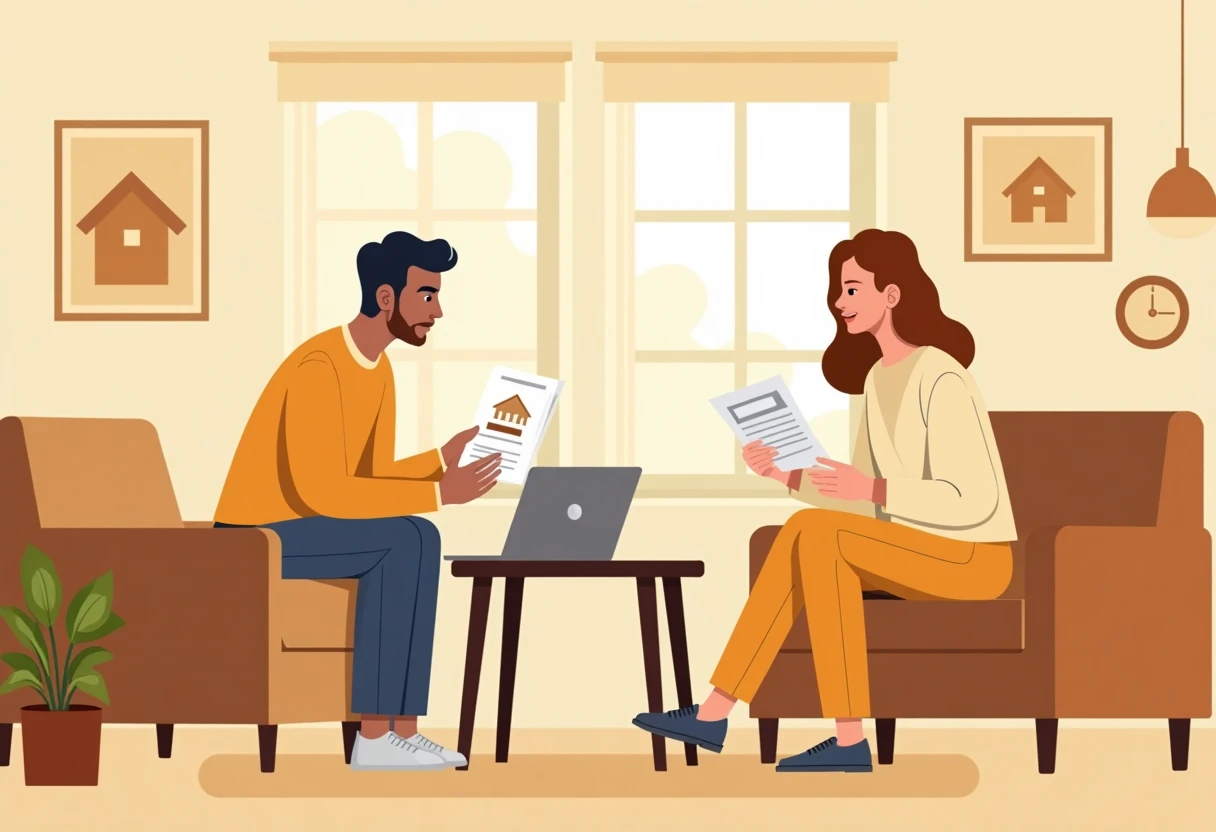 Discussing home financing